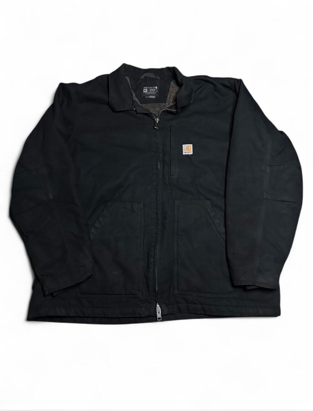 Carhartt Lined Black Detroit Jacket